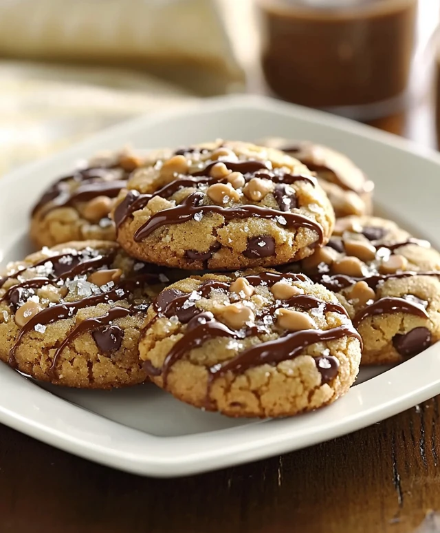 Salted Caramel Chocolate Chip Cookies
