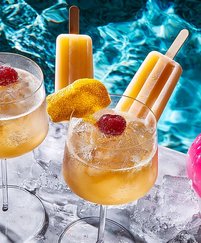 Poolside Popsicle Spritzers