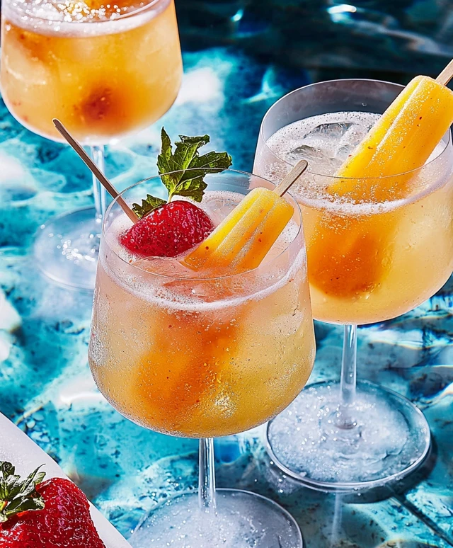 Poolside Popsicle Spritzers