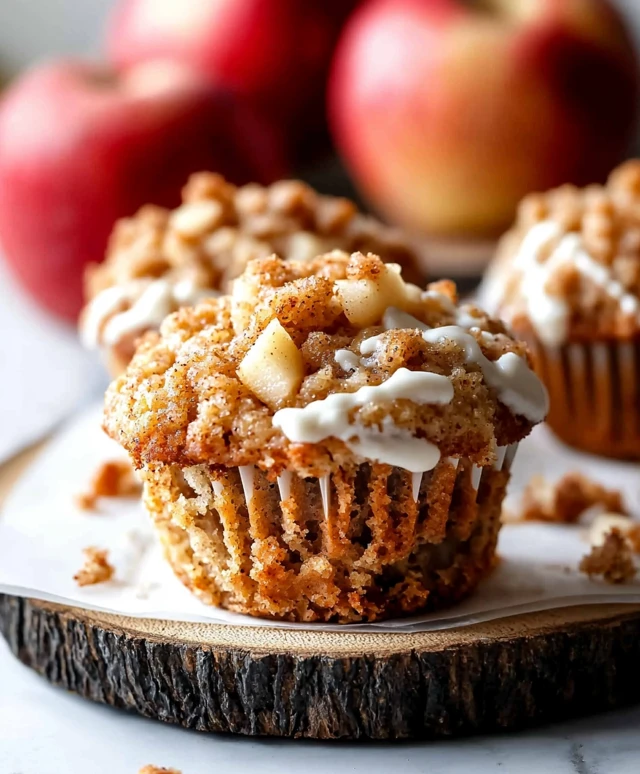 Vegan Apple Muffins