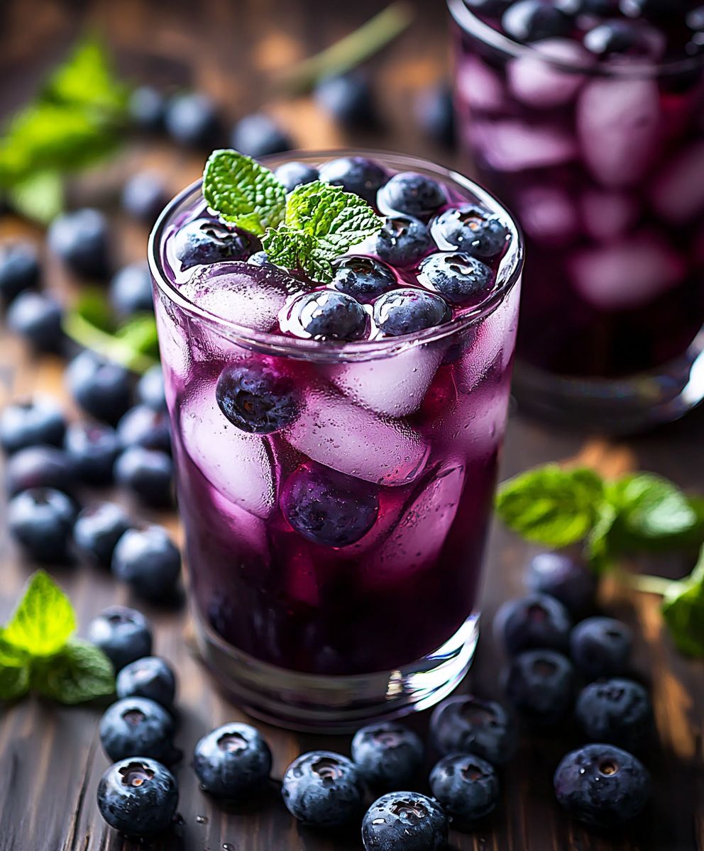Blueberry Lavender Iced Tea
