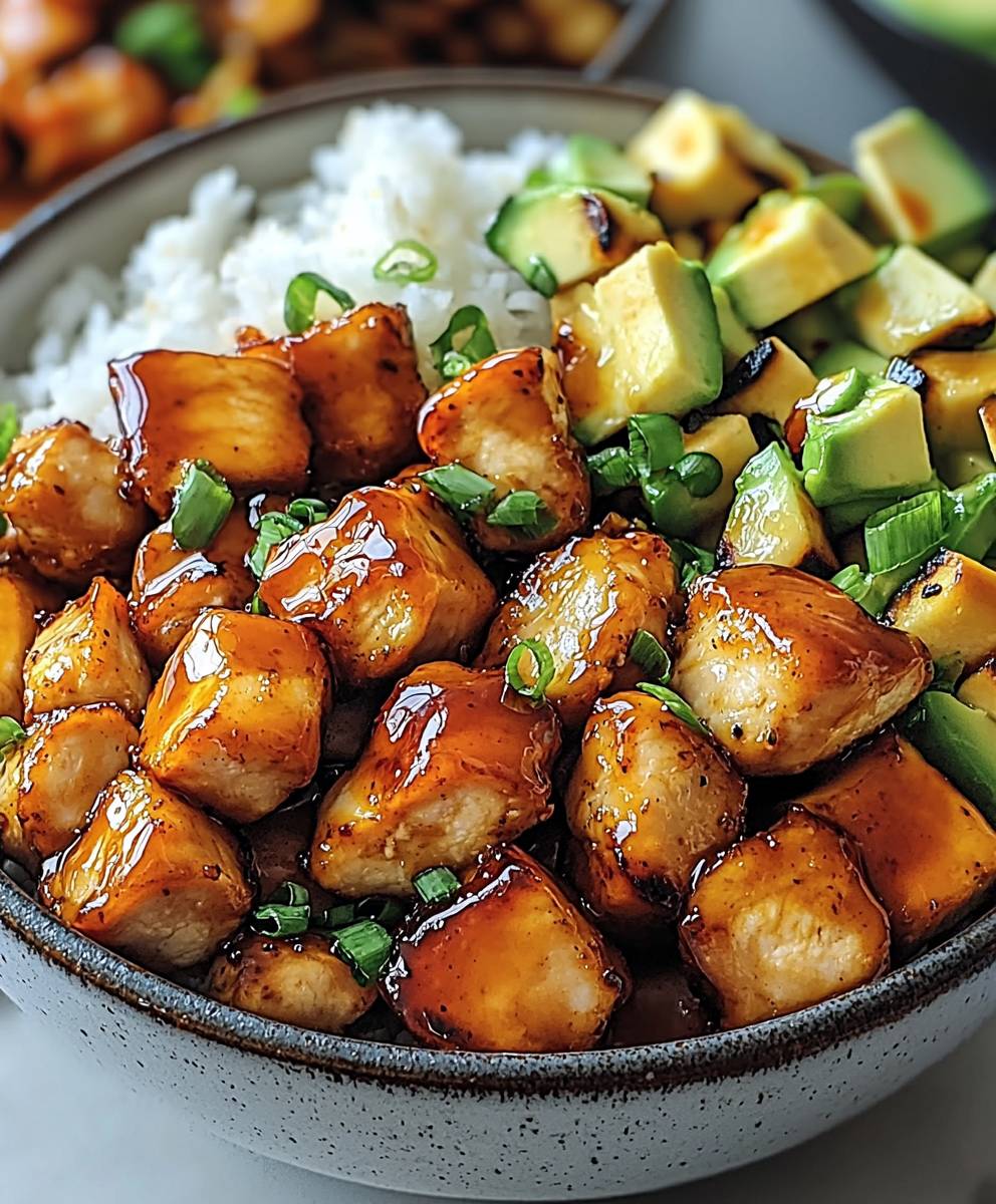 Hot Honey Chicken Bowls