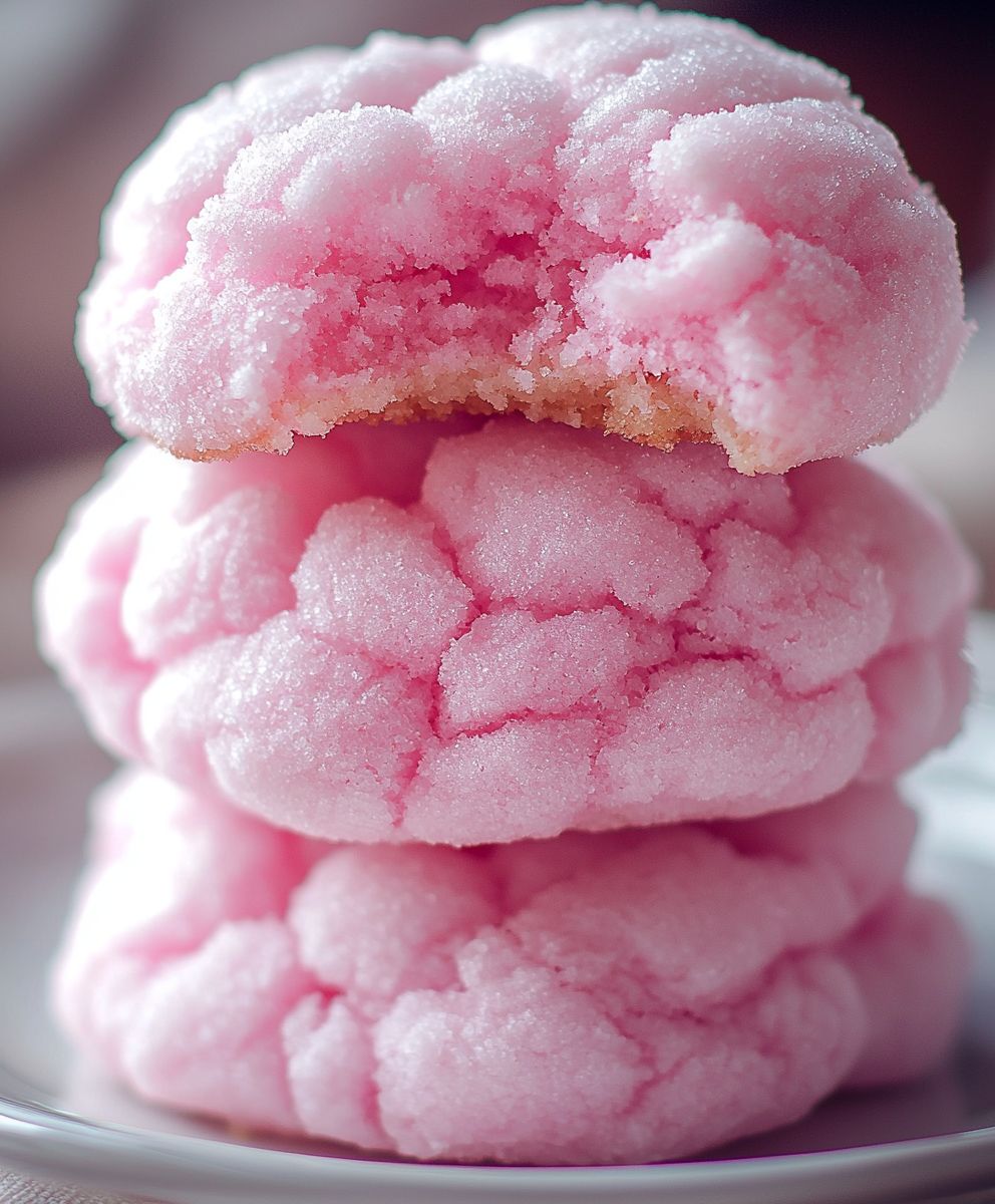 Cotton Candy Flavored Cookies