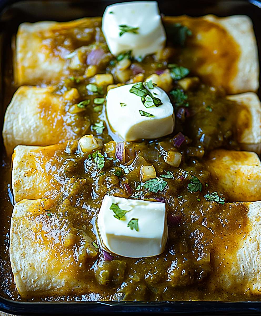 Green Chile Enchiladas