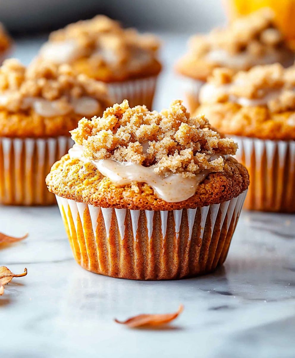 Pumpkin Streusel Muffins