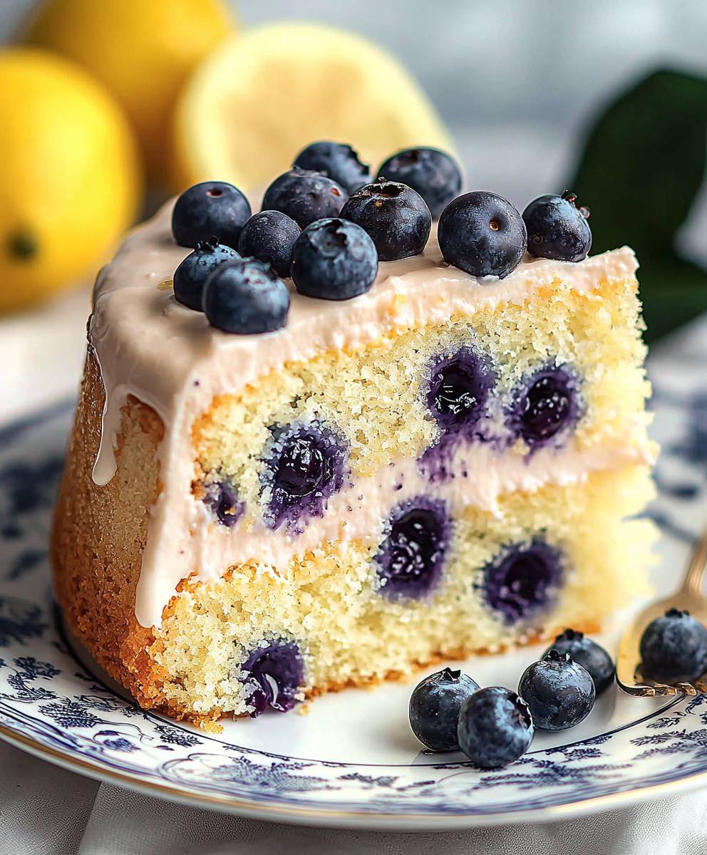 Lemon Blueberry Cake