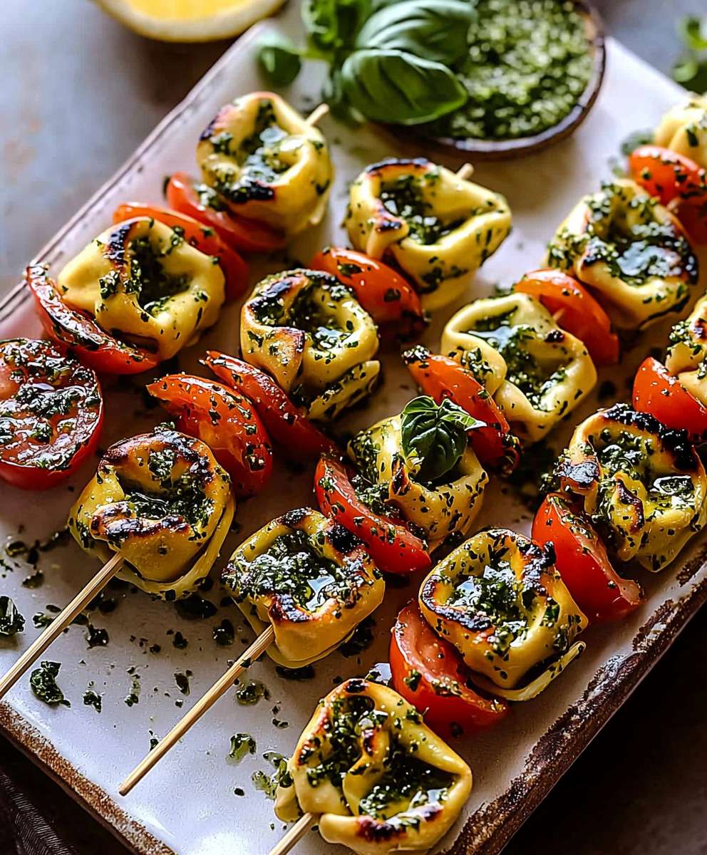 Antipasto Tortellini Skewers