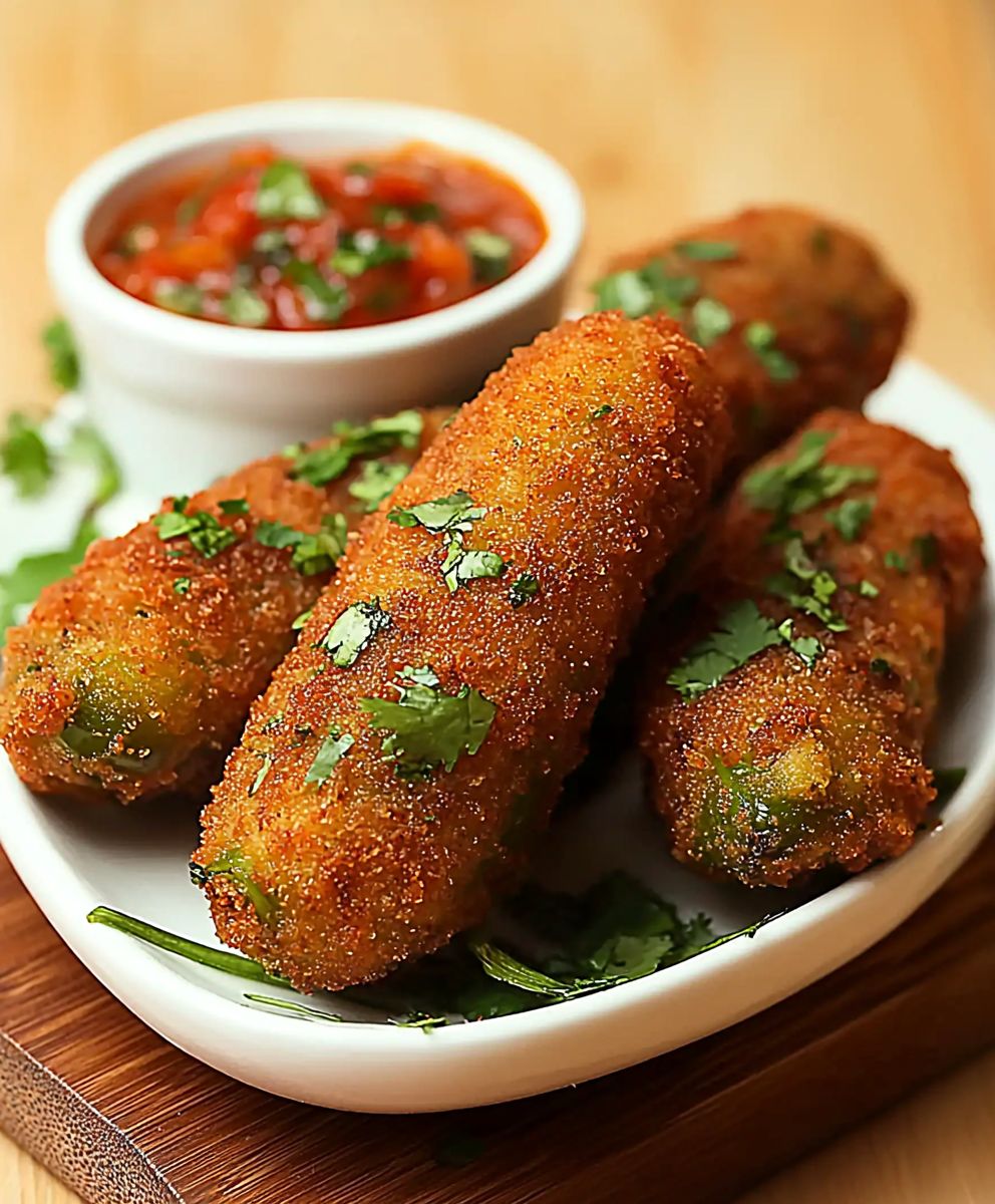 Bean-Stuffed Jalapeños