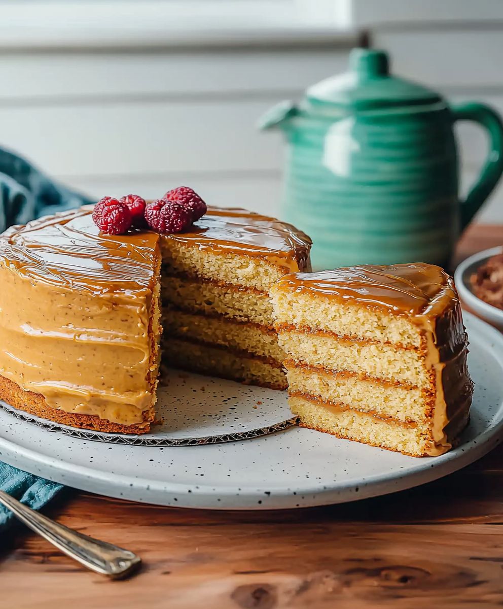Old-Fashioned Caramel Cake