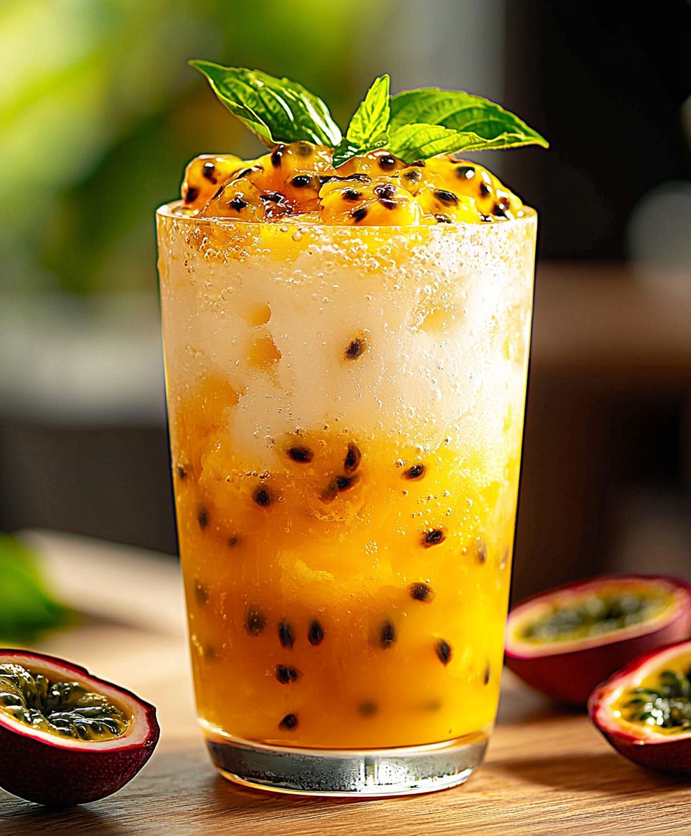 Passion Fruit Iced Tea