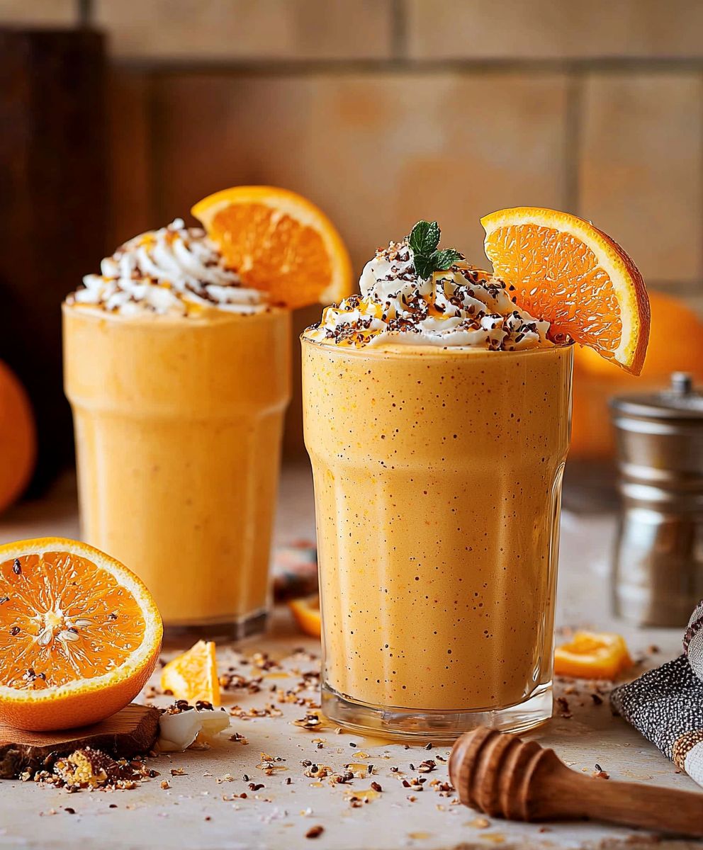 Orange Creamsicle Protein Smoothie