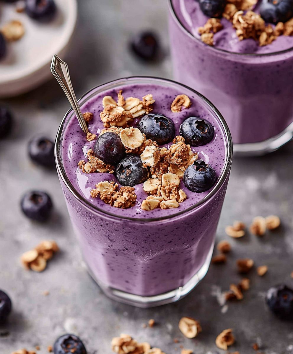 Blueberry Cobbler Smoothie
