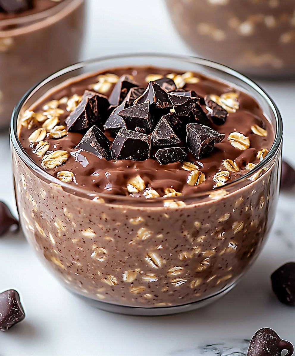 Chocolate overnight oats