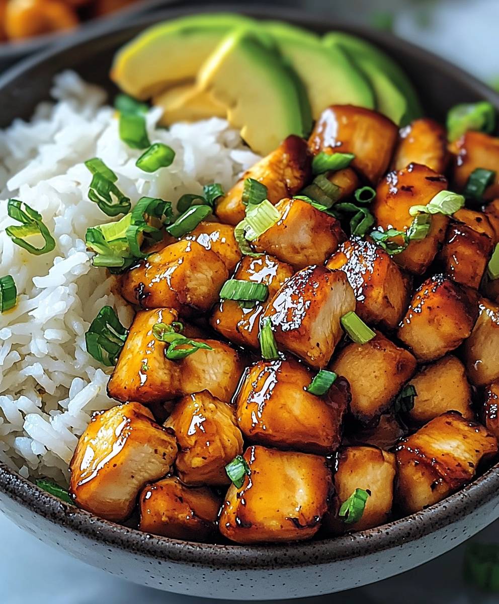 Hot Honey Chicken Bowls