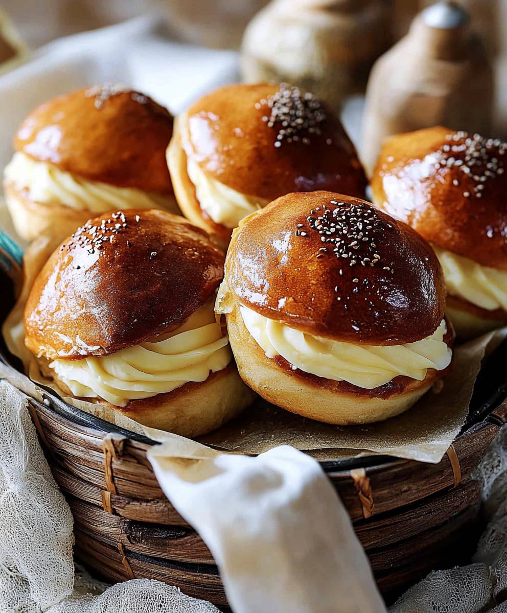 Cream Buns Dessert