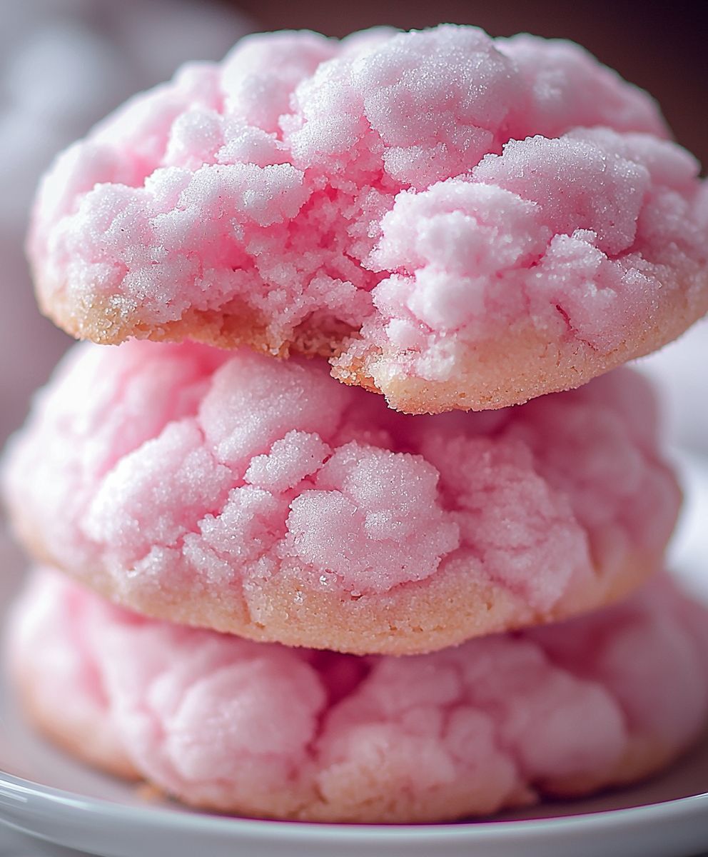 Cotton Candy Flavored Cookies
