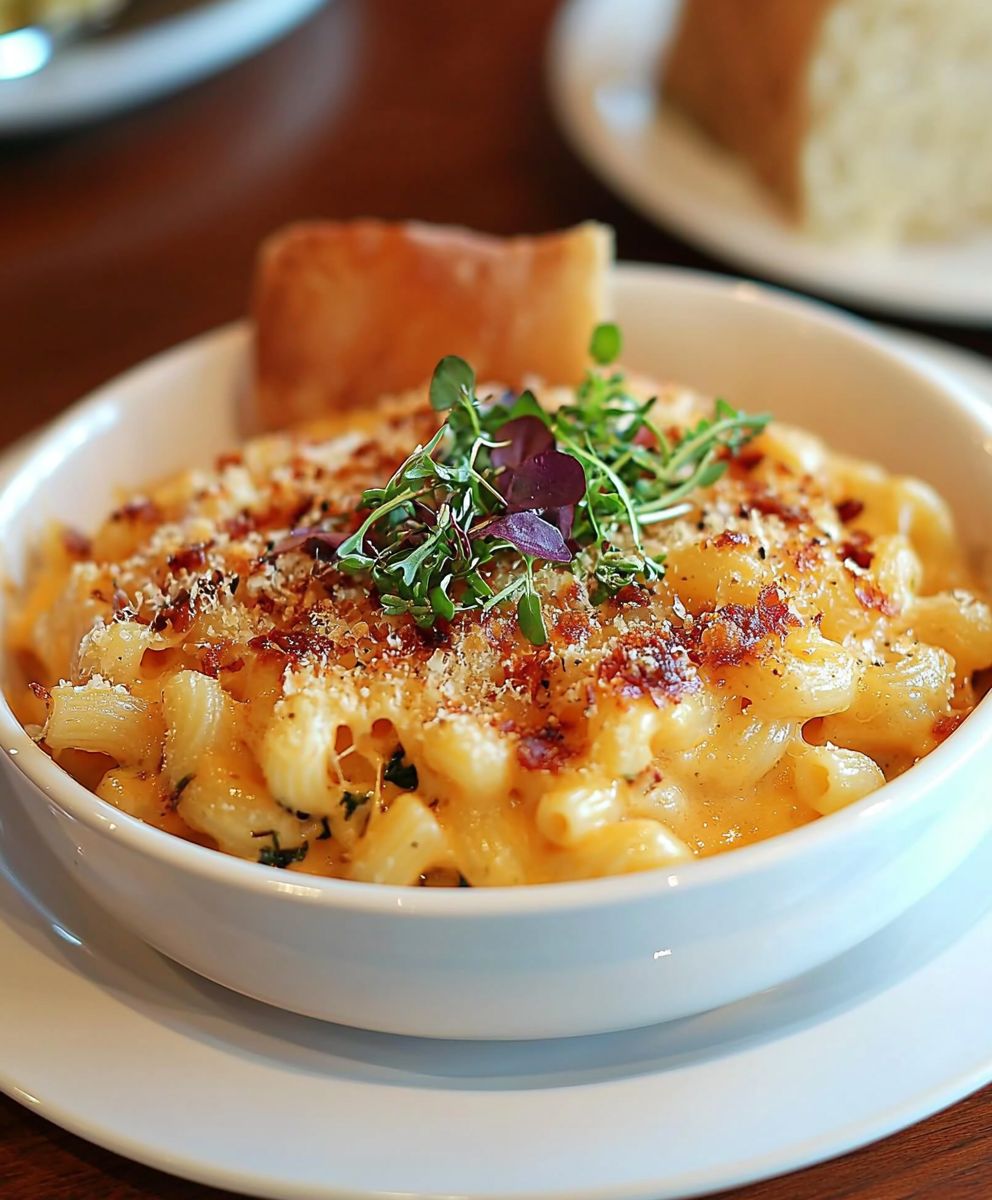 Macaroni and cheese dish