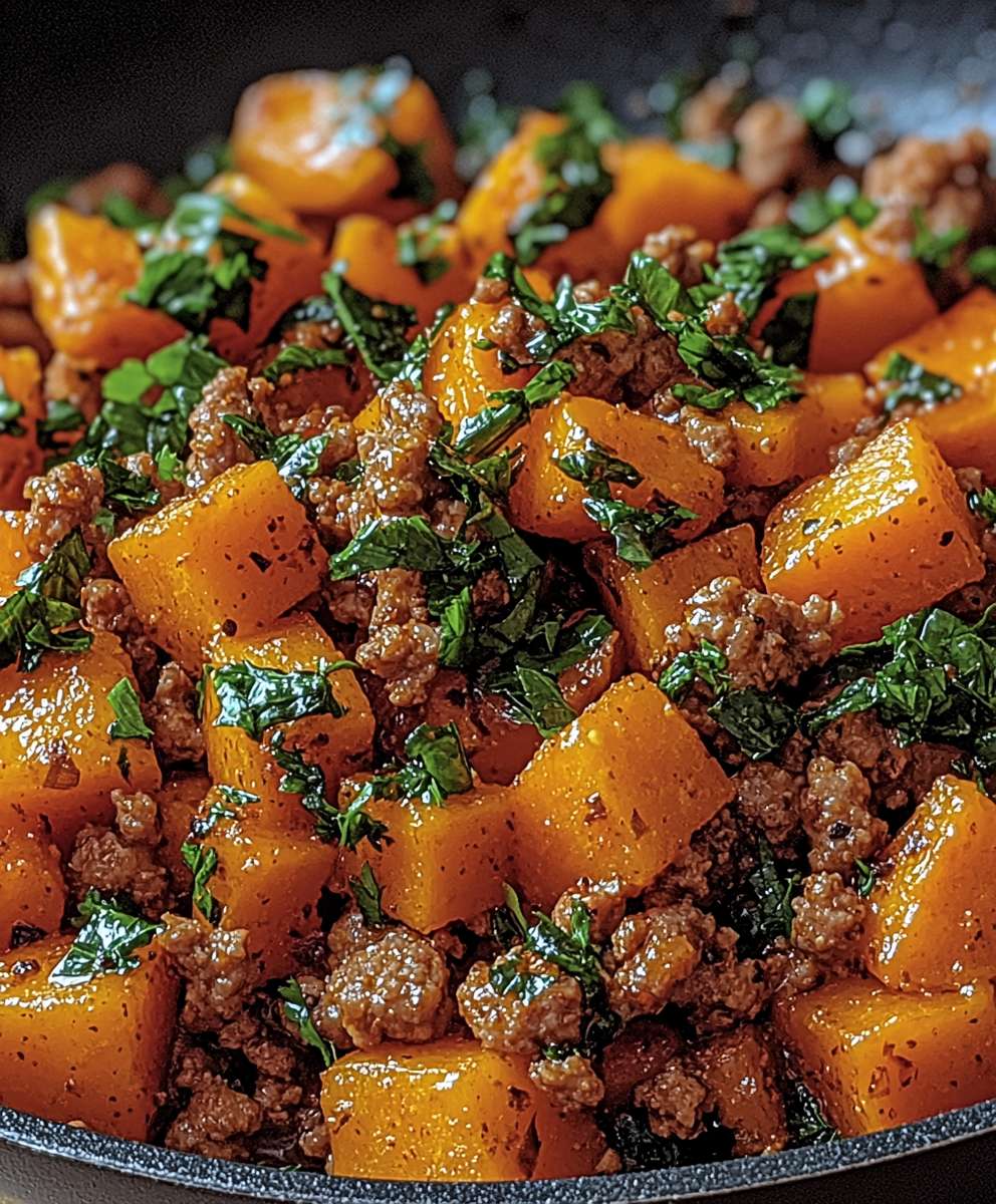 Turkey Sweet Potato Skillet