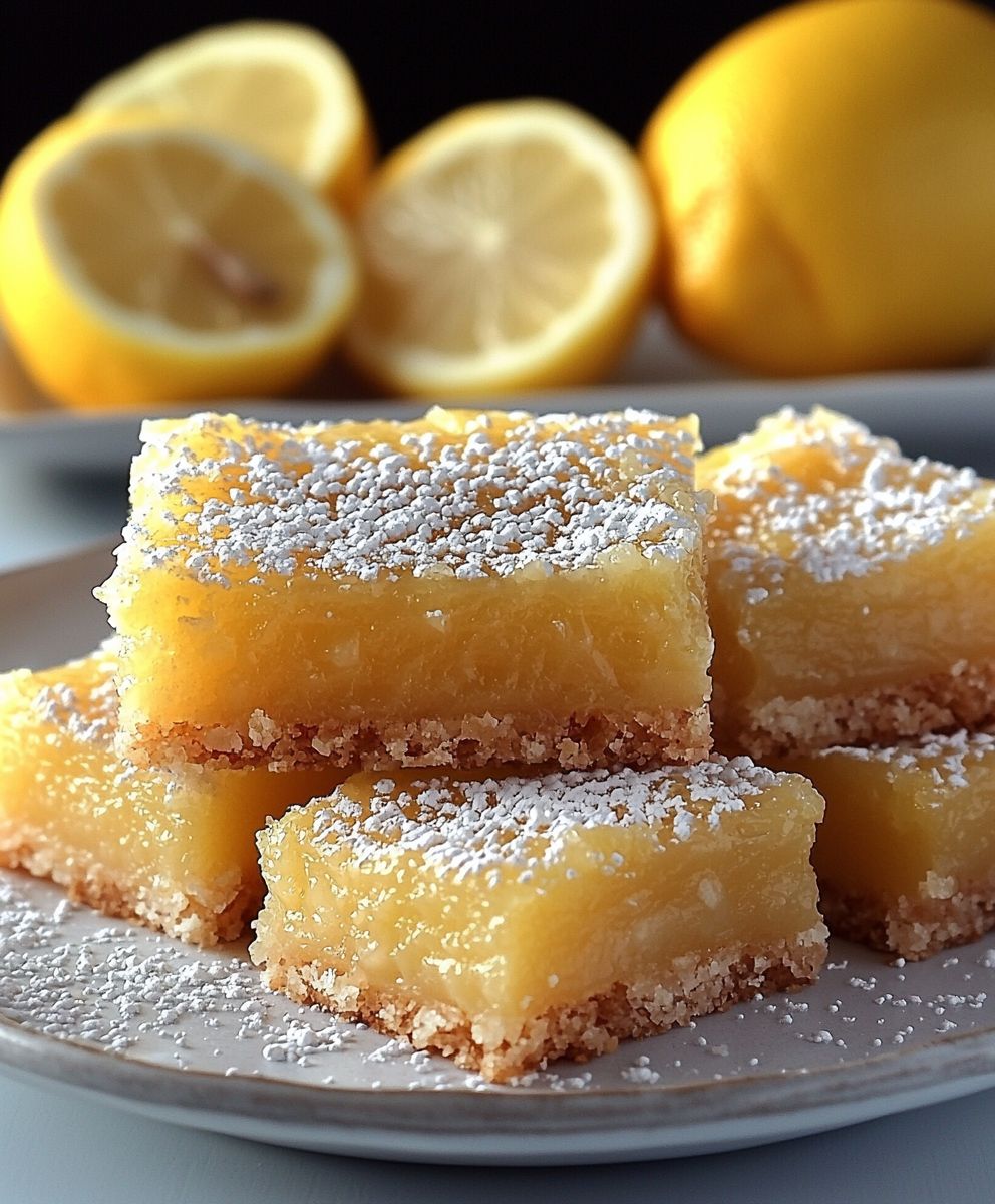 Citrus Lemon Bars Cake Mix