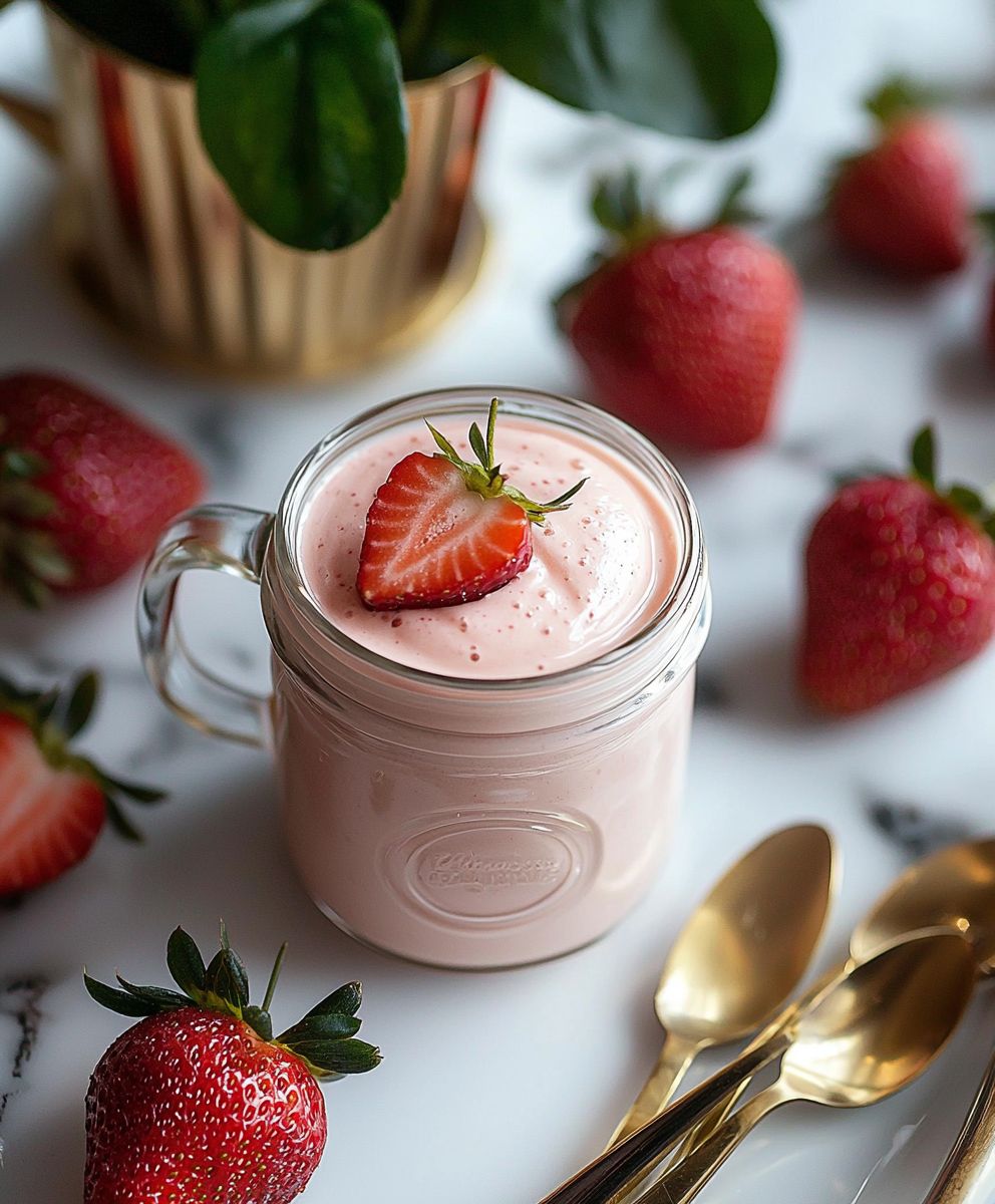 Strawberry Shortcake Coffee Creamer