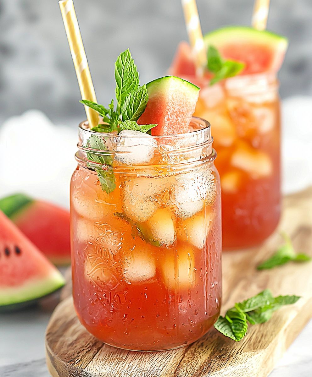 Watermelon iced tea