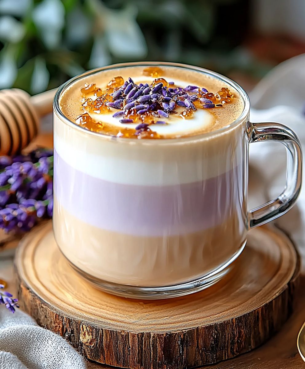 Lavender Honey Latte