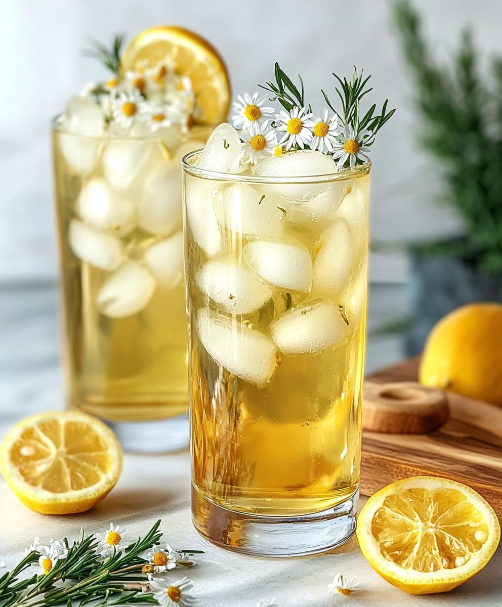 Iced Chamomile Tea