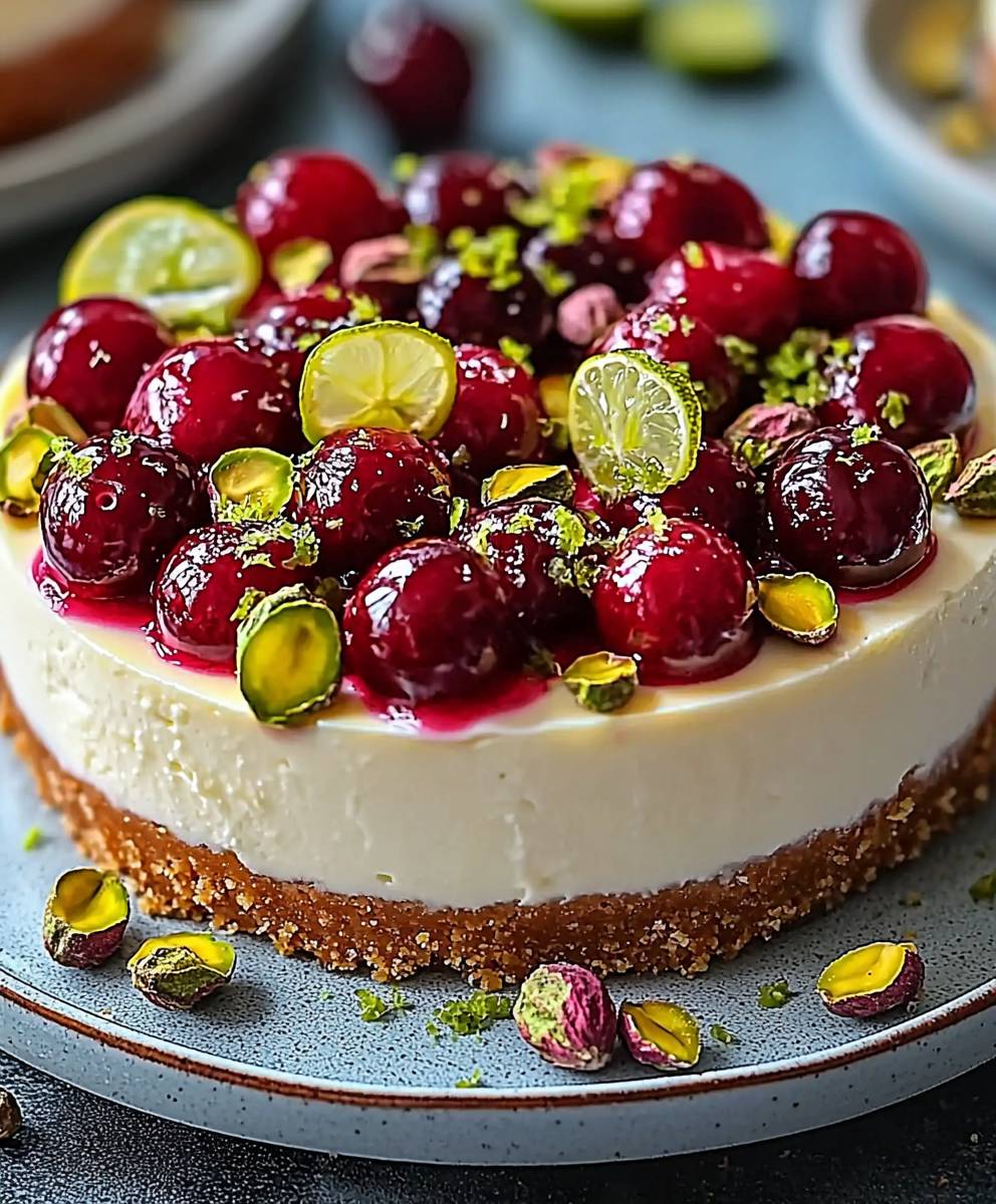 Lemon Lime Cheesecake