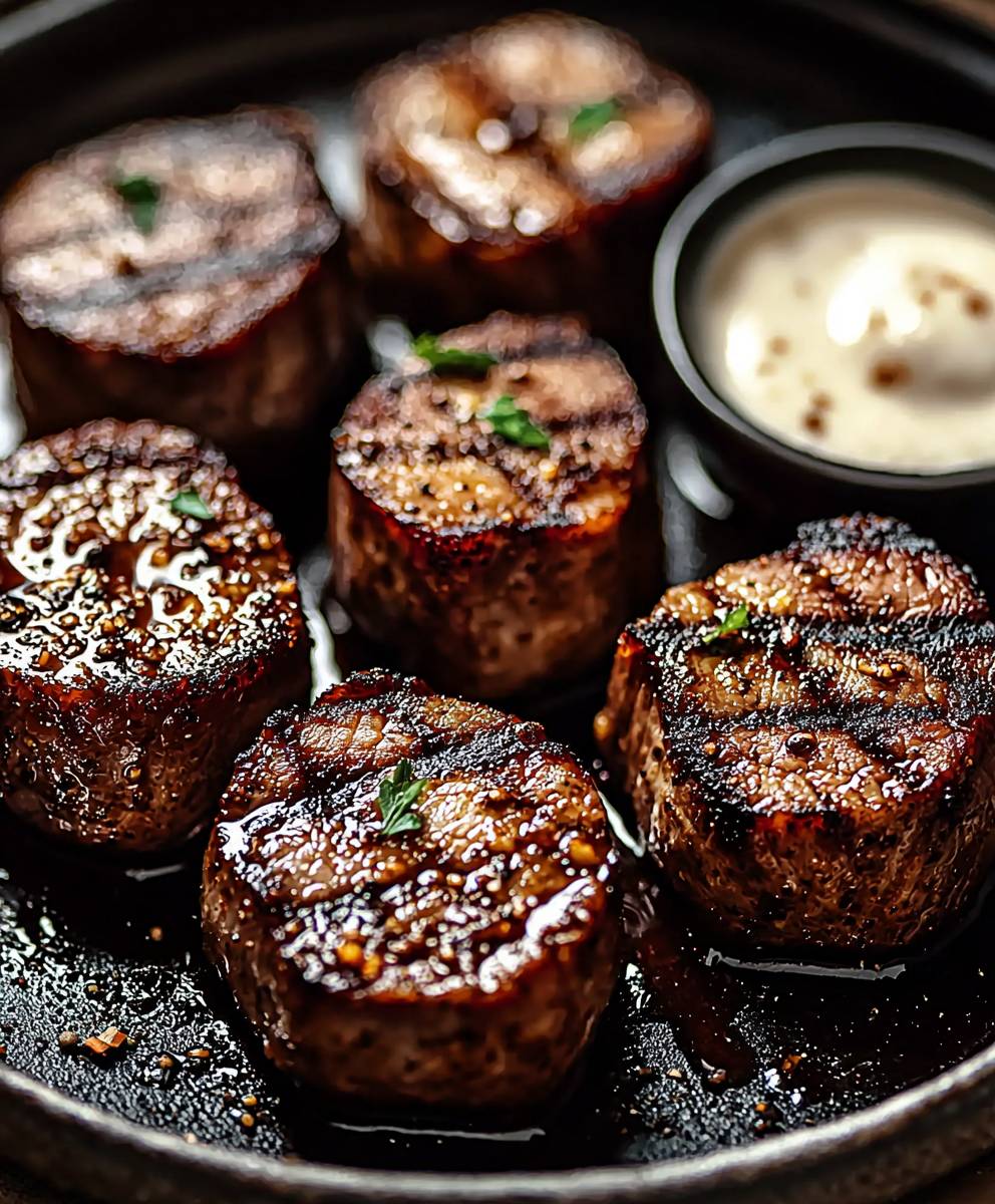 Filet mignon bites