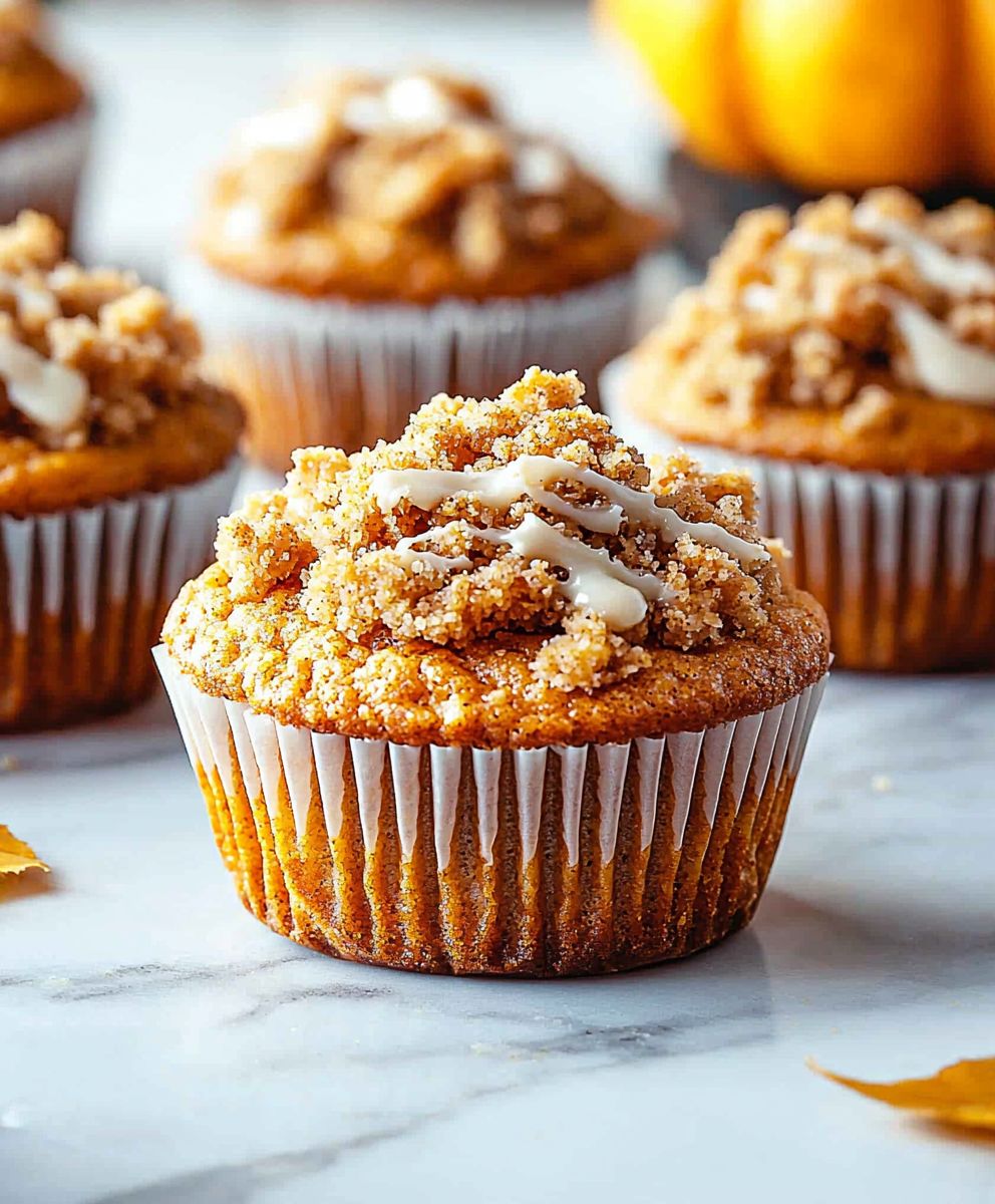 Pumpkin Streusel Muffins
