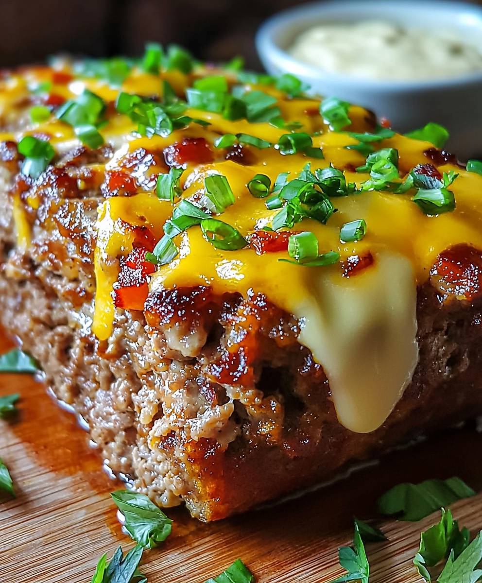 Philly Cheesesteak Meatloaf