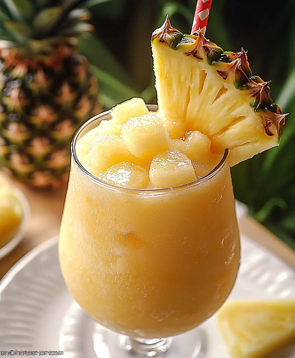 Creamsicle Slushy Drink