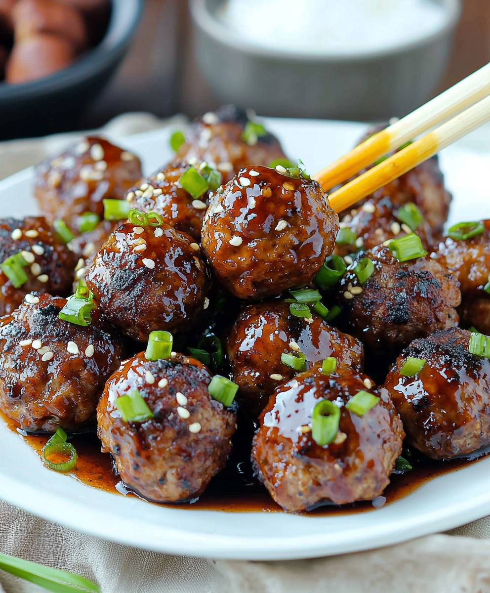 Teriyaki Meatballs