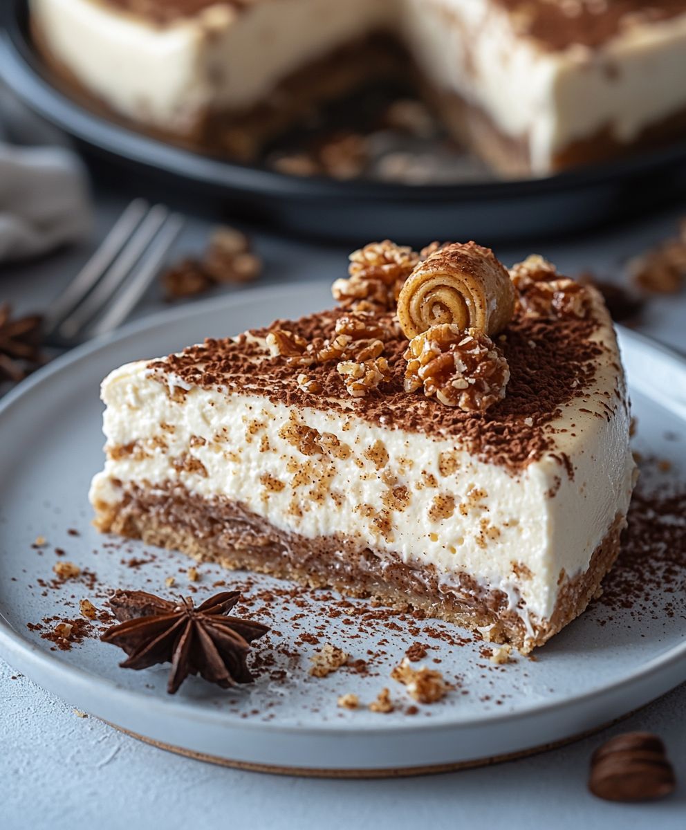 Cinnamon Roll Cheesecake