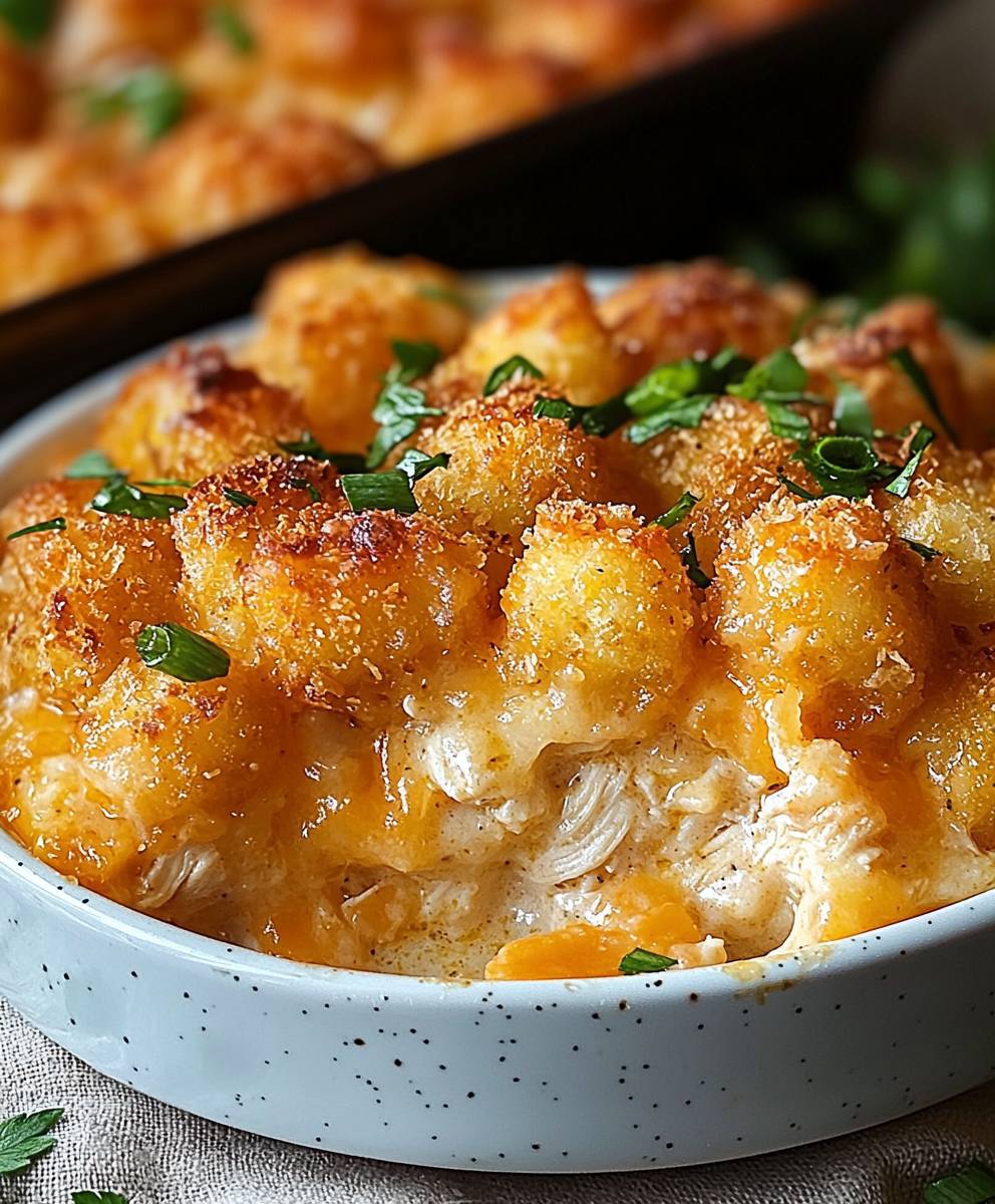 Chicken Tater Tot Casserole