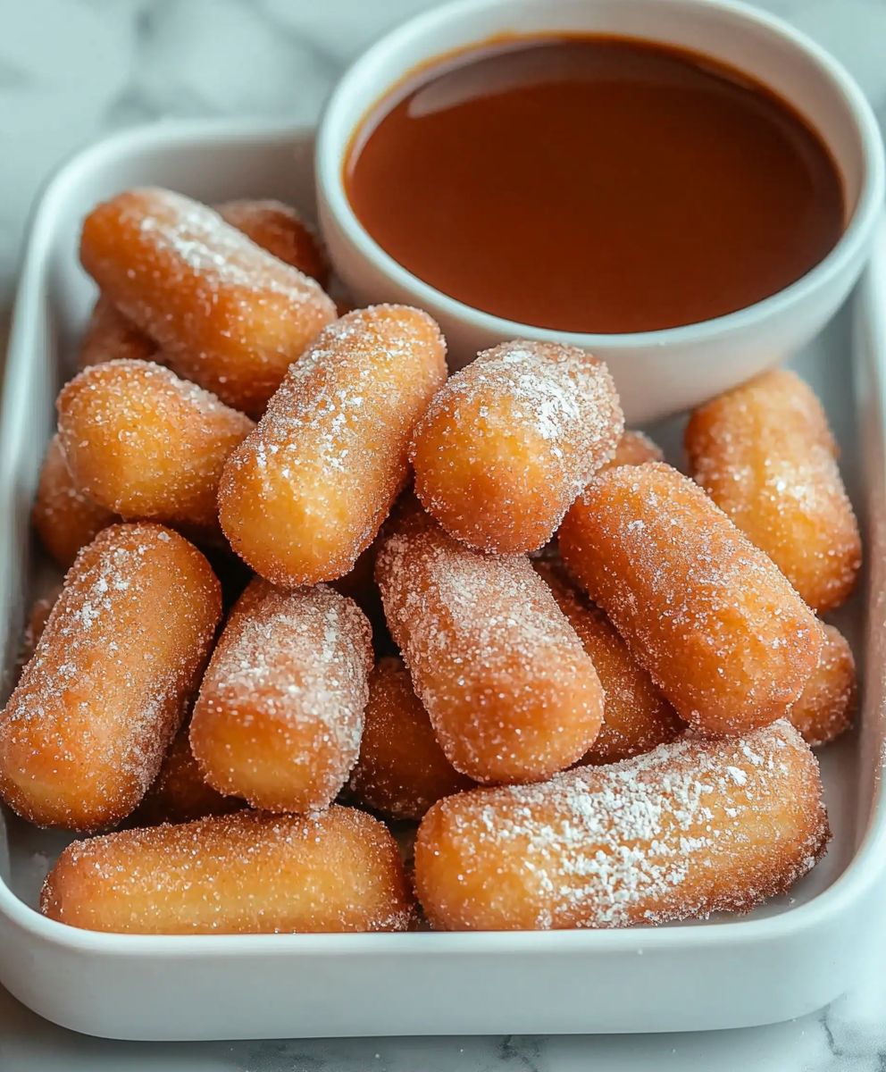 Air Fryer Churro Bites
