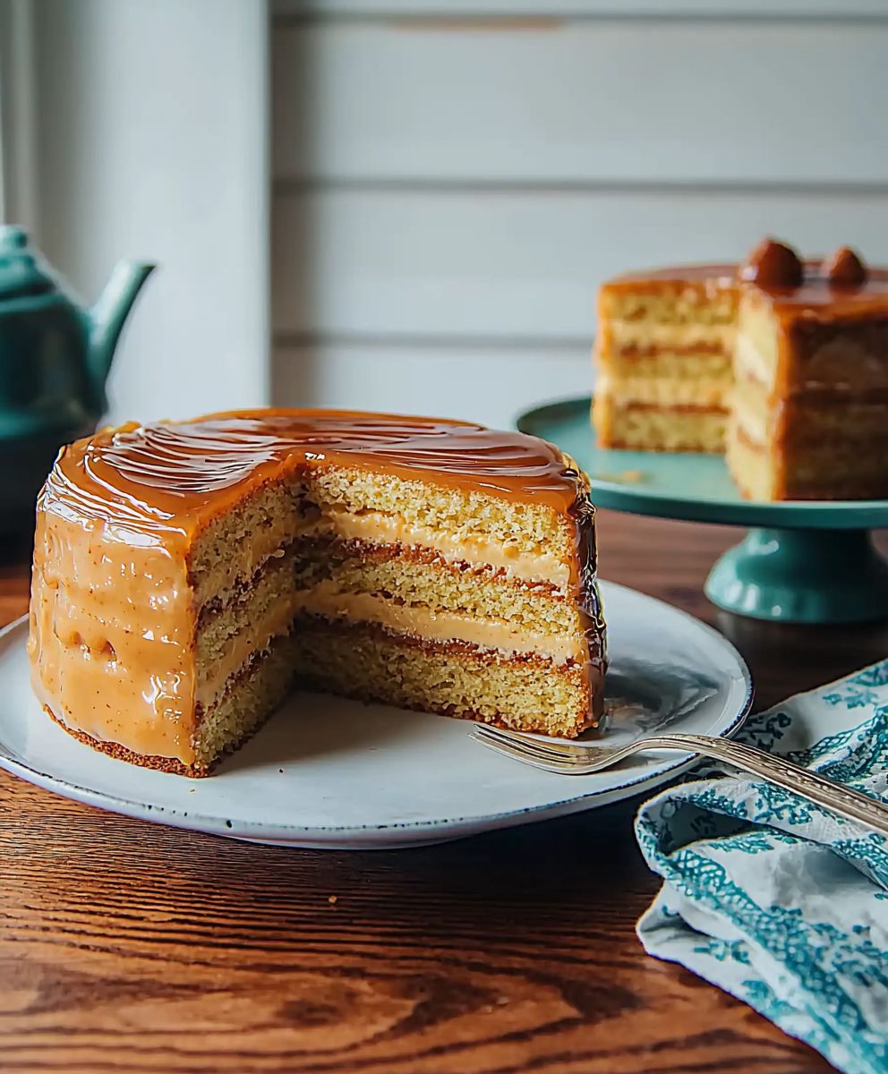 Old-Fashioned Caramel Cake