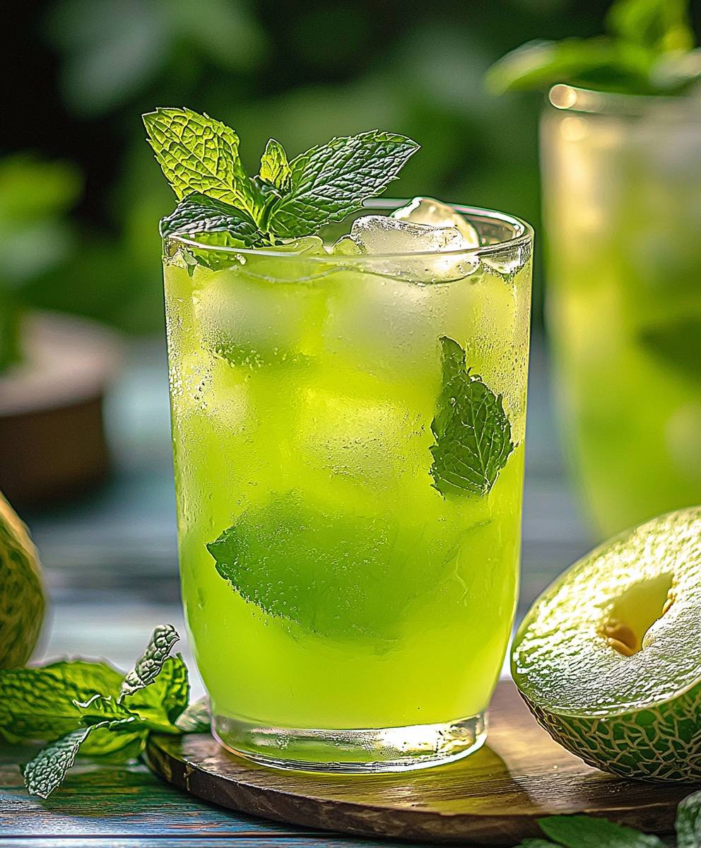 Honeydew Mint Iced Tea