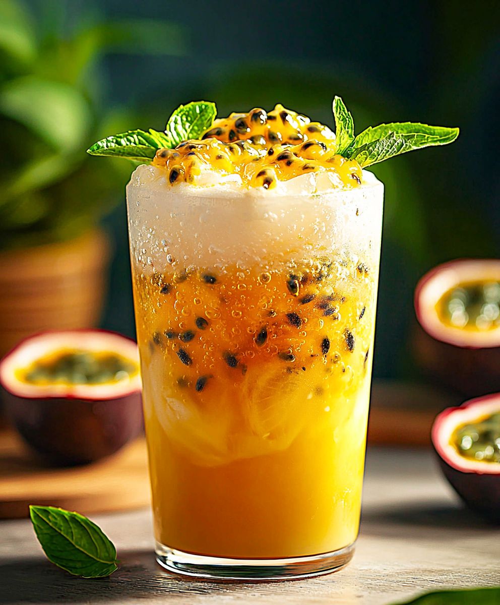 Passion Fruit Iced Tea