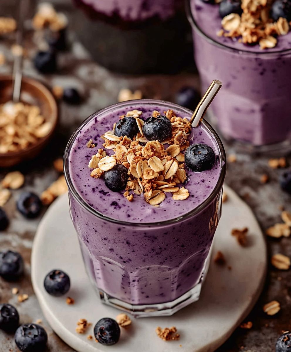 Blueberry Cobbler Smoothie