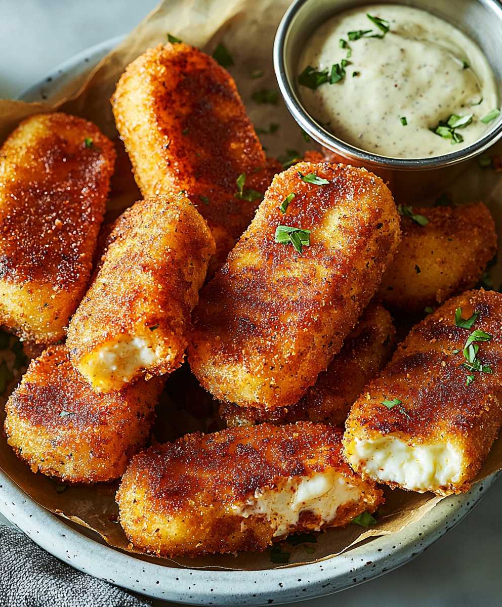 Nashville Hot Mozzarella Sticks
