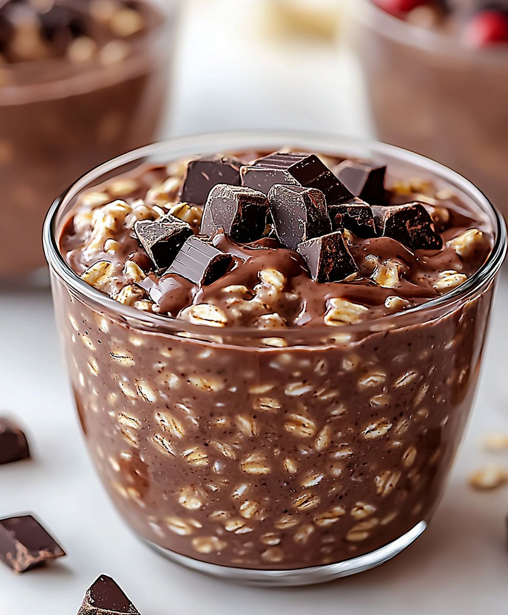 Chocolate overnight oats
