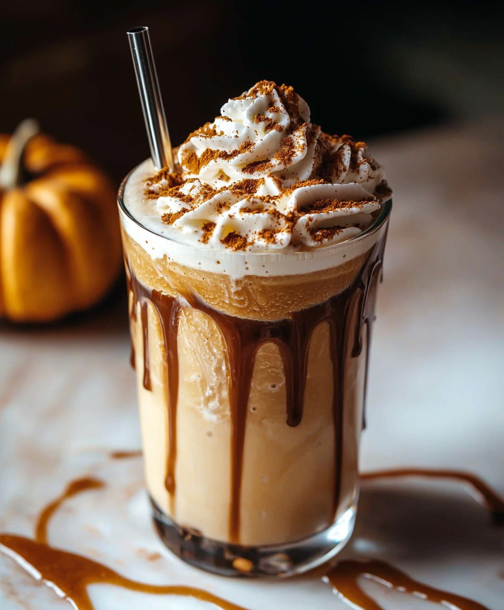 Pumpkin Spice Frozen Coffee