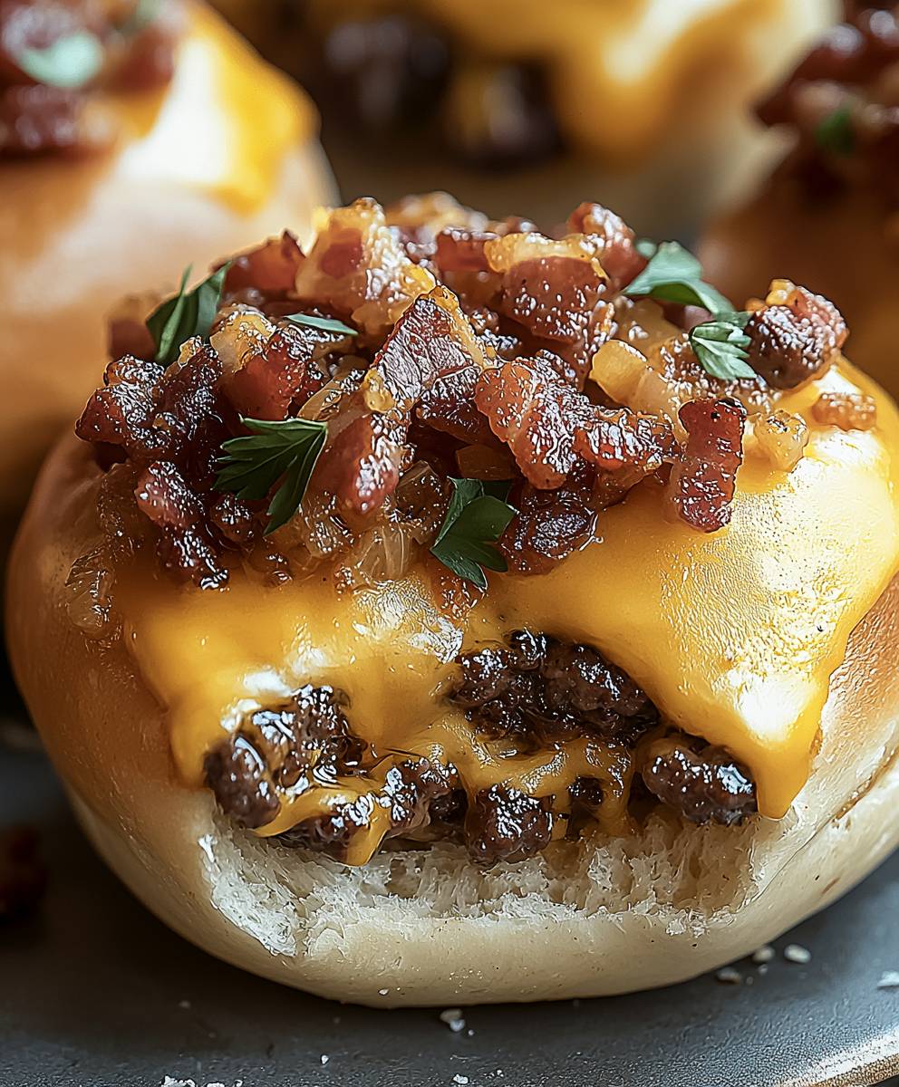 Bacon Cheeseburger Bombs