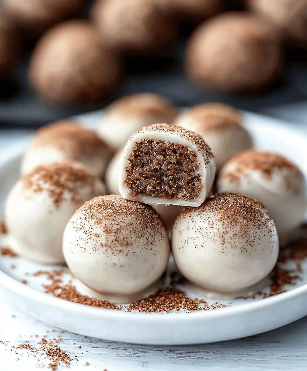 Snickerdoodle truffles