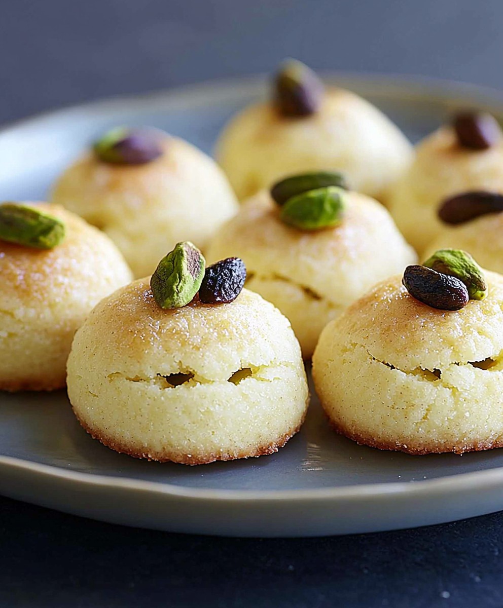 Pistachio Shortbread Cookies