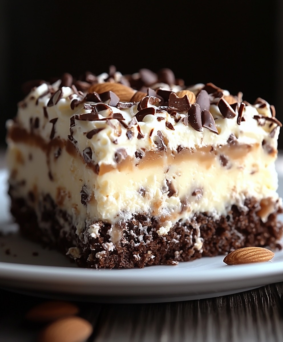 Almond Joy Poke Cake