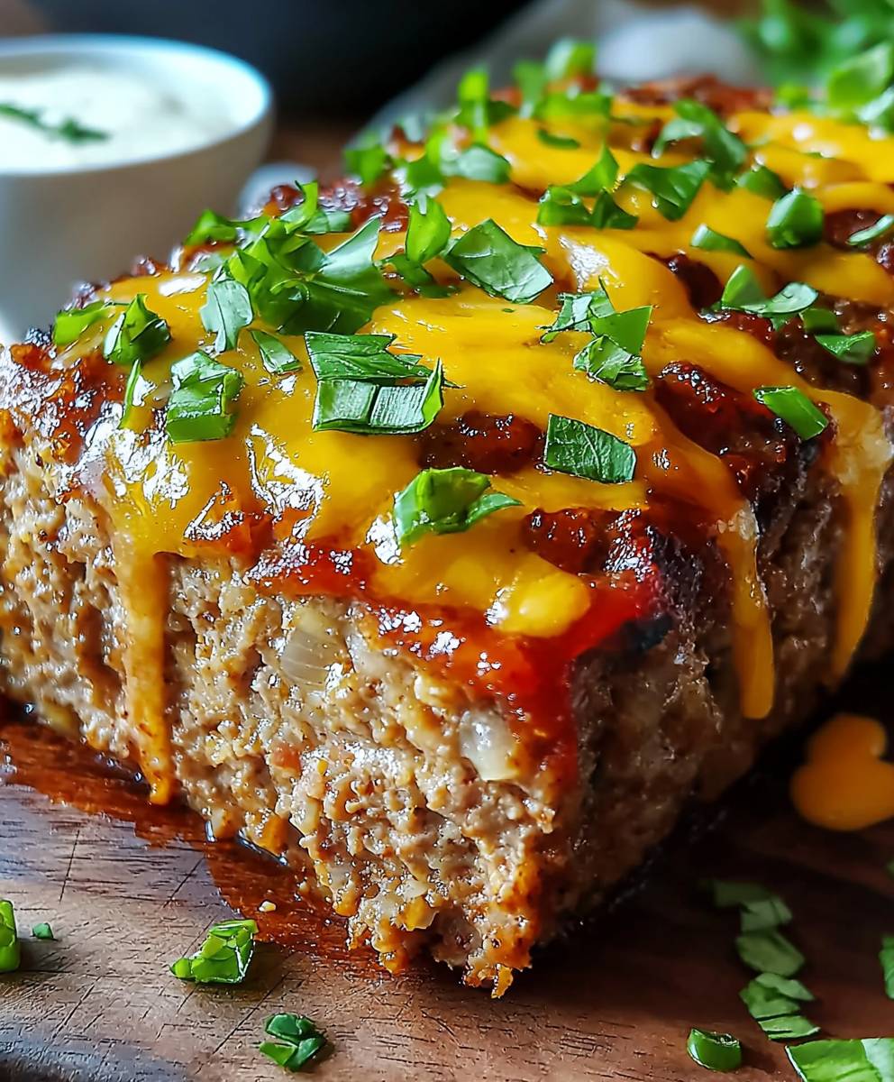 Philly Cheesesteak Meatloaf