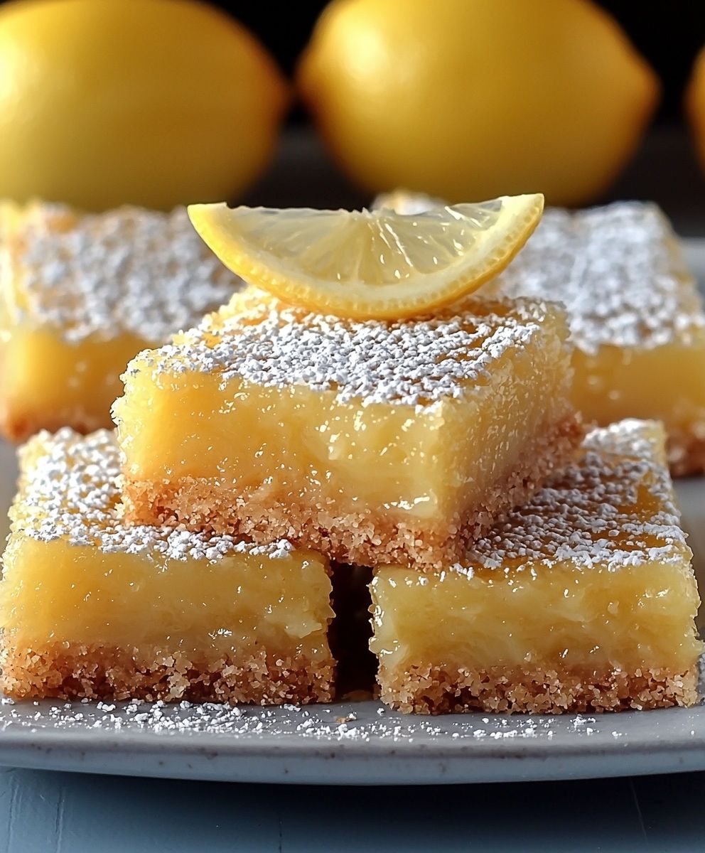 Citrus Lemon Bars Cake Mix