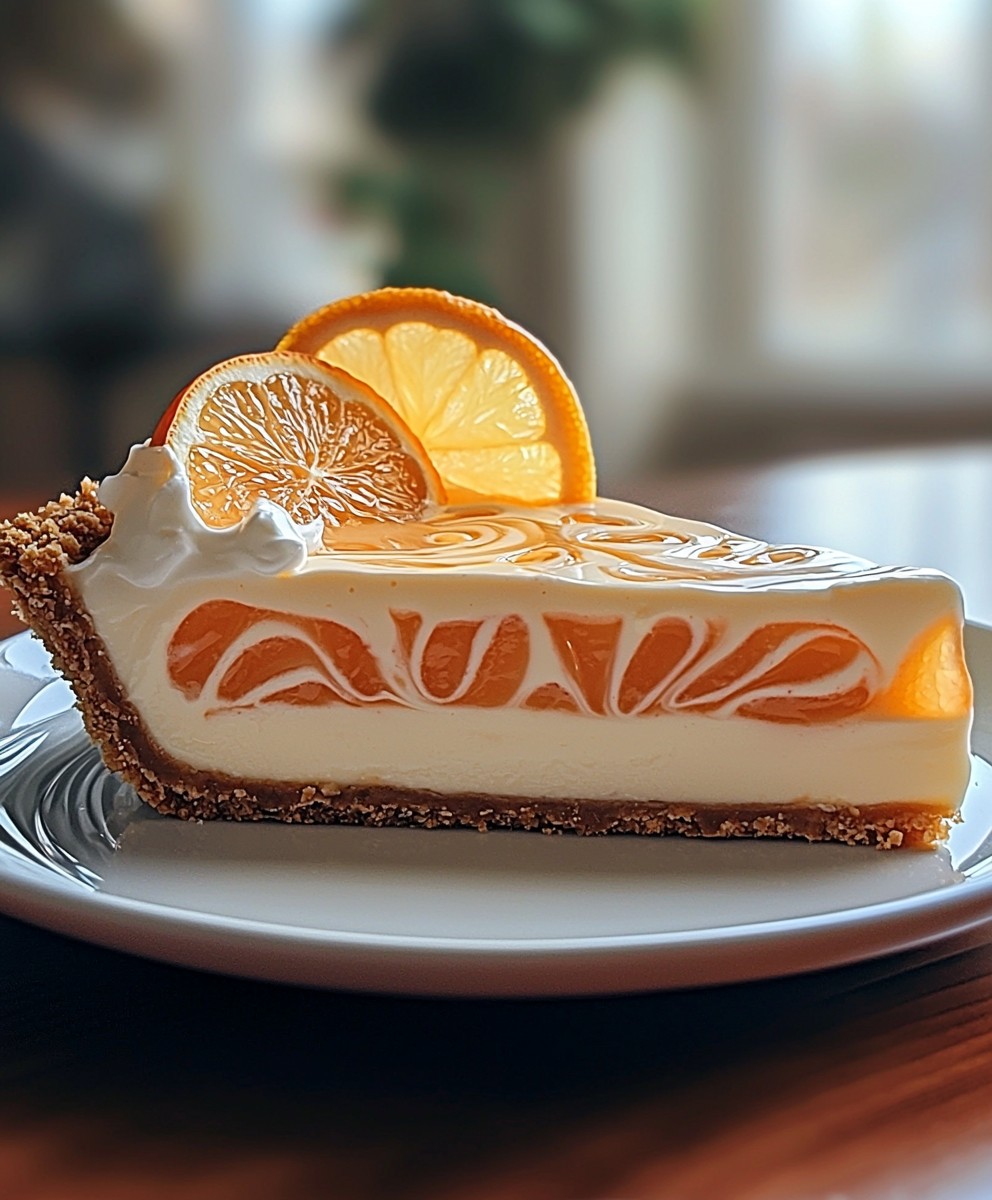 Jello Creamsicle Pie